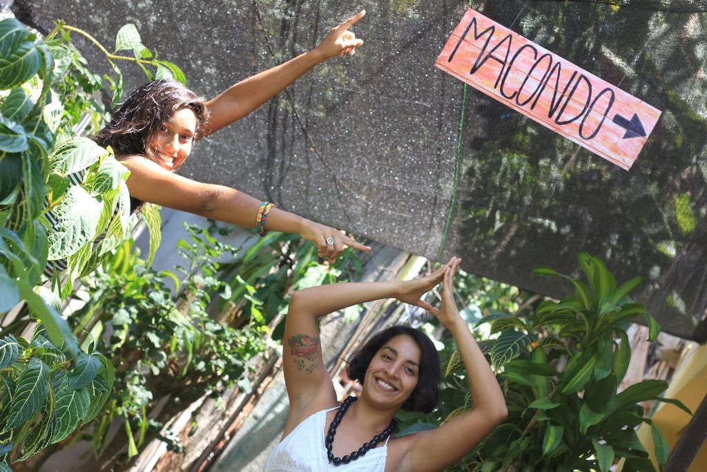 Macondo Hostel Morro de São Paulo Buitenkant foto